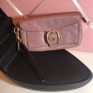 Coach Pink Clutch handbag